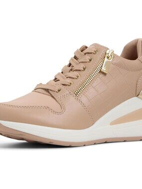 Women's Adwiwia Croco Embossed Wedge Sneaker